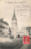 Auxerre * Place De La Bibliothèque * L'horloge Et Statue De Fourier - Auxerre