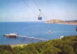 CAERNARVONSHIRE, CABIN LIFT, LLANDUDNO, PORT, SHIPS, UNITED KINGDOM - Caernarvonshire