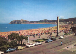 CAERNARVONSHIRE, LLANDUDNO, WAR MEMORIAL, MONUMENT, CARS, BEACH, PARK, UNITED KINGDOM - Caernarvonshire