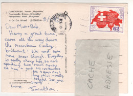 Timbre , Stamp " Suisse 1291 - 1991 " Sur CP , Carte , Postcard Du 13/01/92 - Briefe U. Dokumente