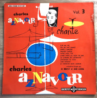 Charles Aznavour - 33 T 25 Cm Chante Charles Aznavour (1956) - Verzameluitgaven