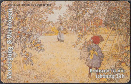 GERMANY S03/96 - WWK - Motiv 4 Art - Carl Larsson "Apfelernte" - Gemälde - Nature - S-Series : Sportelli Con Pubblicità Di Terzi