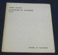 D’Amour Et D’Amitié - Auteurs Français