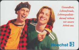 GERMANY S04/96 - Hoechst - Chemie - Teenager - Young People - S-Series : Sportelli Con Pubblicità Di Terzi