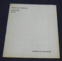 Antée - Franse Schrijvers