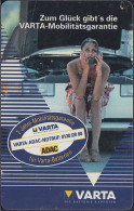 GERMANY S08/96 - VARTA Batterie - Auto - Girl - Car - S-Reeksen : Loketten Met Reclame Van Derden