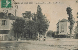 Les Pavillons Sous Bois * Le Carrefour Et Rue Des Pêcheurs * Café Bar Buvette - Les Pavillons Sous Bois