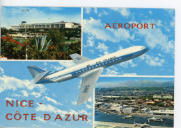 NICE AEROPORT NICE COTE D'AZUR CARAVELLE AIR FRANCE - Transport Aérien - Aéroport