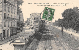 Bois Colombes  92     Avenue Des Belles Vues  Et Rue Des Aubépines    Voie Ferrée    N°3970  (voir Scan) - Andere & Zonder Classificatie