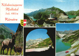 MALTA, SPITTAL AN DER DRAU, MULTIPLE VIEWS, MOUFLON, TUNNEL, CARS, HOTEL, ARCHITECTURE, RESERVOIR, EMBLEM,  AUSTRIA - Spittal An Der Drau