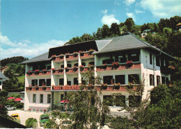 MILLSTATT, HOTEL MARIENHOF, ARCHITECTURE, CARS, UMBRELLA, AUSTRIA - Millstatt