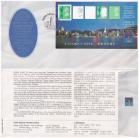 HONG KONG 94. STAMP EXHIBITION. 5$. A STAMP IS BORN - Storia Postale