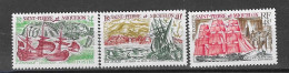 Saint-Pierre Et Miquelon N° 395 à 397** Neuf Sans Charnière - Unused Stamps