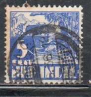 DUTCH INDIA INDIE INDE NEDERLANDS HOLLAND OLANDESE OLANDESI INDIES 1933 1937 1934 RICE FIELD SCENE 5c USED USATO - Nederlands-Indië