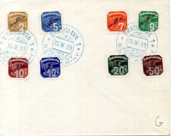 SLOVACCHIA, Slovensko, Storia Postale & Annulli - 1939 - Cartas & Documentos