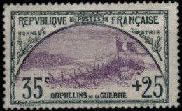 FRANCE - YT N° 152 " TRANCHEE ET DRAPEAU". Neuf LUXE**. SEULE PROPOSITION DANS CET ETAT. Bas Prix, A Saisir. - Unused Stamps