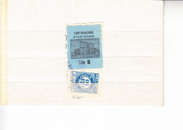 ITALIA - Tassa Fiscale (Comune  E  Con Baslica Di Collemaggio) - Revenue Stamps