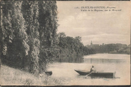 Château Gontier * Vallée De La Mayenne , Vue De Mirwault * Barque - Chateau Gontier