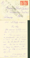 Guerre 40 YT Paix N°3283 Le Tholy Vosges 15 9 1940 Pour Moselle Cachet Relations Postales Suspendues + Retour Envoyeur - Oorlog 1939-45