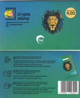 Cryptostamp Lion Bleu-blauw- 2023 - Ongebruikt