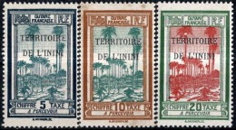 ININI Timbre Taxe N°1** à 3** Neufs Sans Charnières TB   Cote : 3€00 - Nuovi