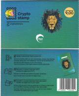 Cryptostamp Lion Jaune-geel-gelb- Yellow 2023 - Neufs