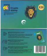 Cryptostamp Lion Jaune-geel-gelb- Yellow 2023 - Ungebraucht