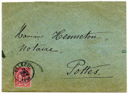 BELGIQUE -  COB 46 SIMPLE CERCLE BELOEIL SUR LETTRE, 1889 - 1884-1891 Leopoldo II