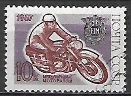 URSS  /  RUSSIE    -    MOTOCYCLISME    Oblitéré. - Motorräder