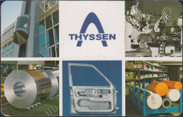 GERMANY S09/97 - Thyssen - Industrie - S-Series : Sportelli Con Pubblicità Di Terzi