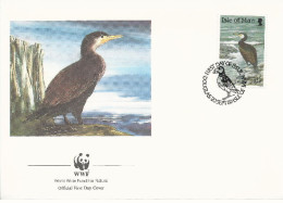 26009 ) GB UK Isle Of Man WWF 1989 Bird  - Briefe U. Dokumente