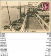 80 LE HOURDEL. Le Port Avec Pêcheurs 1935. Poissons Crustacés Et Bateaux De Pêche - Le Hourdel