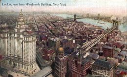M4 - Looking East From Woolworth Building, New York - Tarjetas Panorámicas
