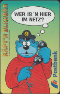 GERMANY S11/97 - Comic - Kaptain Blaubär - Postbank - S-Series : Tills With Third Part Ads