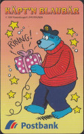 GERMANY S12/97 - Comic - Kaptain Blaubär - Postbank - Christmas - S-Series : Sportelli Con Pubblicità Di Terzi