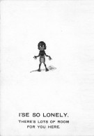 Négritude * CPA Illustrateur * Enfant Noir " I'se So Lonely " * éthnique Ethnic Ethno Black Nègre - Afrika