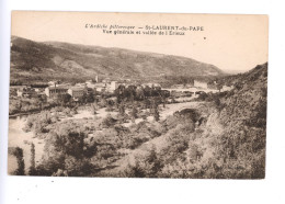 SAINT LAURENT DU PAPE VUE GENERALE ET VALLEE DE L'ERIEUX - Sonstige & Ohne Zuordnung