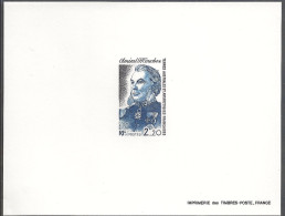 Epreuve De Luxe Taaf/fsat Amiral Mouchez YVT 128 - Imperforates, Proofs & Errors