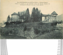 38 PONTCHARRA-SUR-BREDA. Château Bayard - Pontcharra