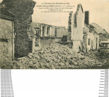 51 CHATILLON-SUR-MORIN. Maisons Brûlées Par Les Allemands 1915 - Châtillon-sur-Marne