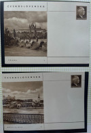 Czechoslovakia 1947 Complete Unused Picture Postal Card Set  (16 Pieces) - Cartes Postales