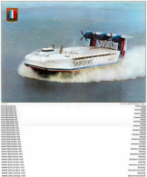 Photo Cpsm Cpm TRANSPORTS. Aéroglisseur France Angleterre Jean Bertin 1981 - Hovercraft