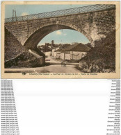 87 CHALUS. Pont Du Chemin De Fer Route De Nontron 1938 - Chalus