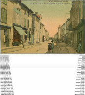 WW 63 MARINGUES. Superbe Carte Toilée En Couleur. Cordonnier Rue De Baraban - Maringues