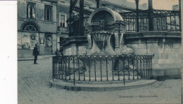 GERAARDSBERGEN GRAMMONT MARKT KIOSK MANNEKE PIS MANNENKEN PIS 1909 ! - Geraardsbergen