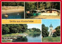 43352704 Klosterfelde Badestelle Lottschesee Zeltplatz Bootsliegeplatz Dorfkirch - Wandlitz