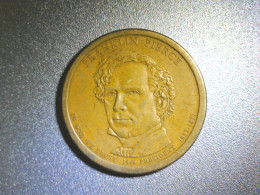 USA - 1 Dollar 2010 -  Franklin Pierce - Central America