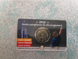 Coincard 2015 - Europees Jaar Van De Ontwikkeling - Belgio