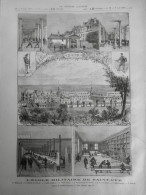 1879 ECOLE MILITAIRE SAINT CYR SOLDAT DESSIN CLERGET 1 JOURNAL ANCIEN - Documents Historiques
