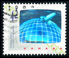 Canada (Scott No.1442 - Le Canada Dans L'espace / Canada In Space) (o) HOLOGRAM - Oblitérés